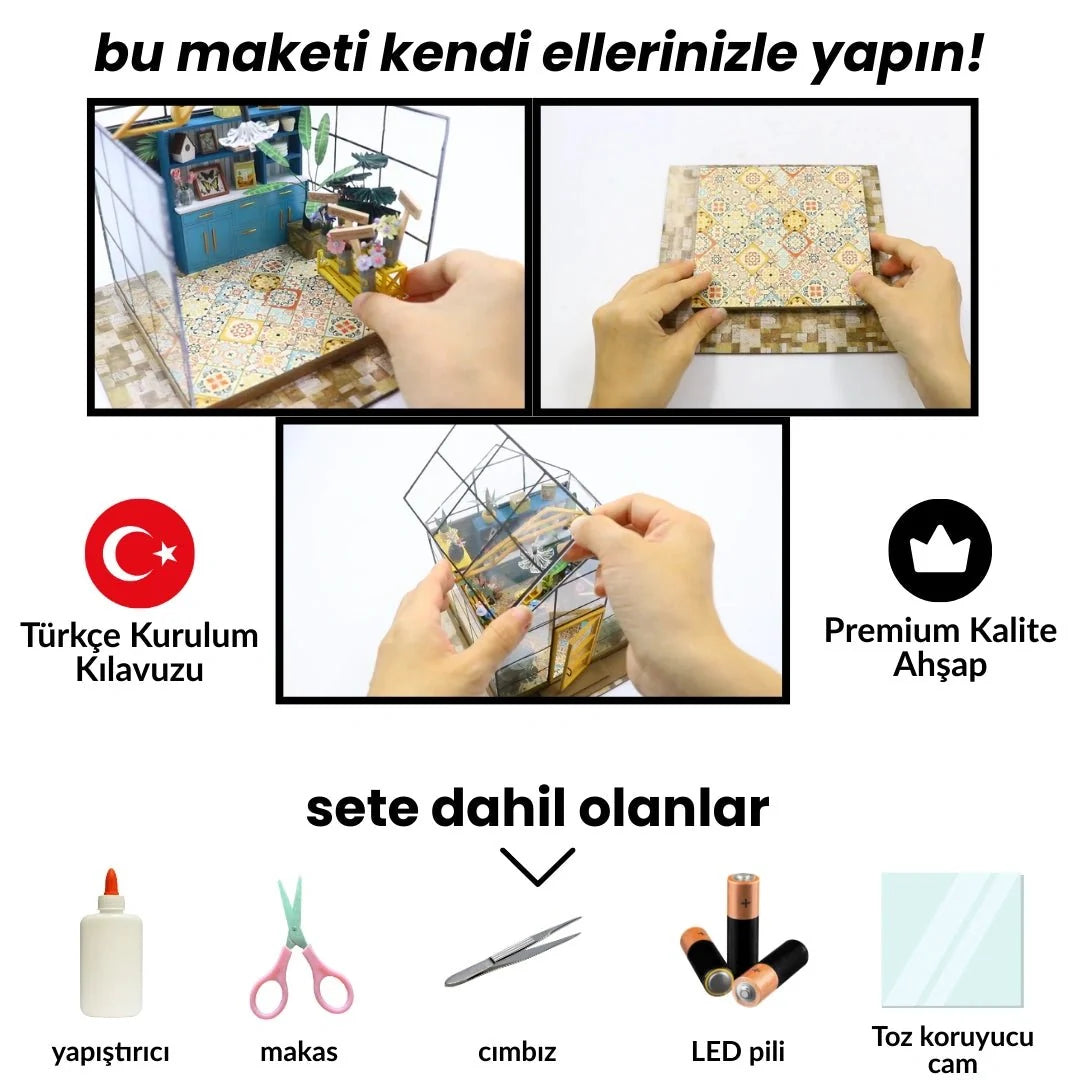 Botanik Sarayı minyatür maket seti