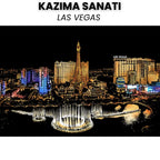 Las Vegas kazıma sanatı seti - tamamlanmış görünüm