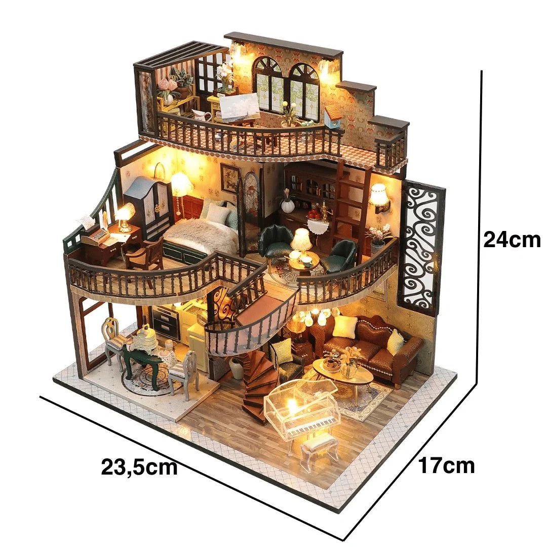 Hayal Konağı minyatür maket villa seti