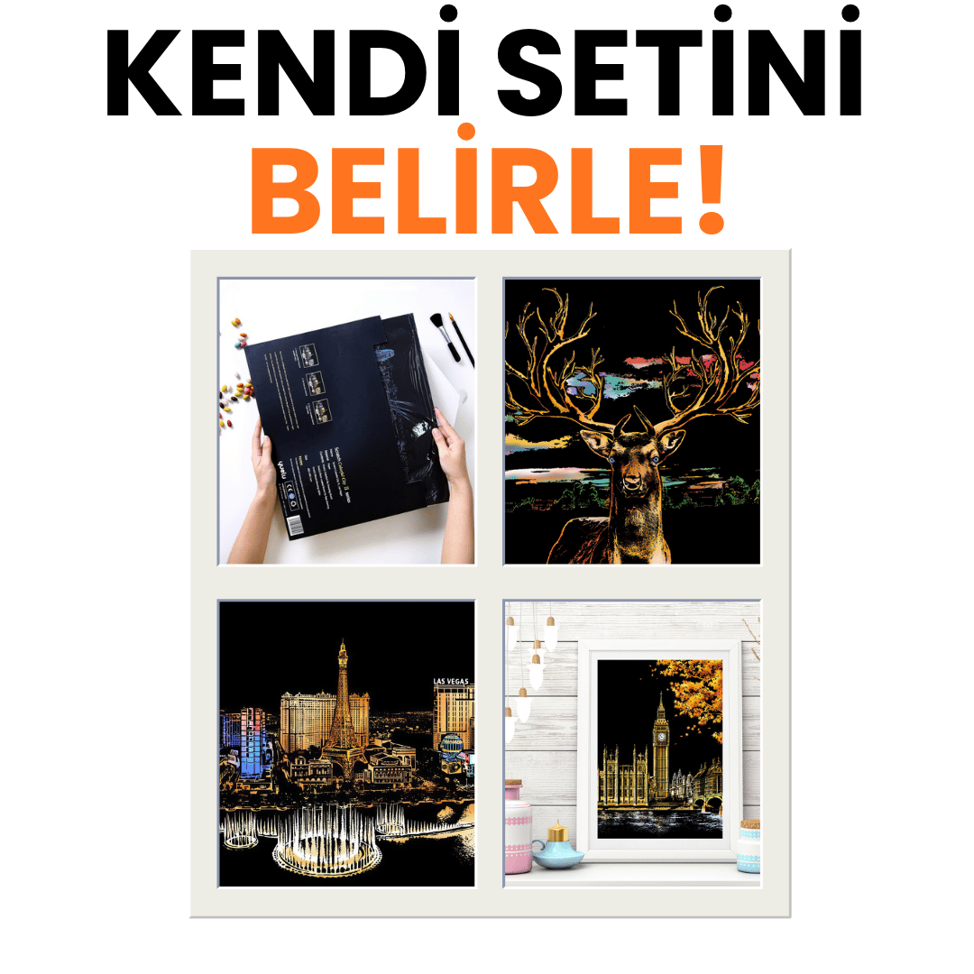 Kendi 4'lü Setini Oluştur!