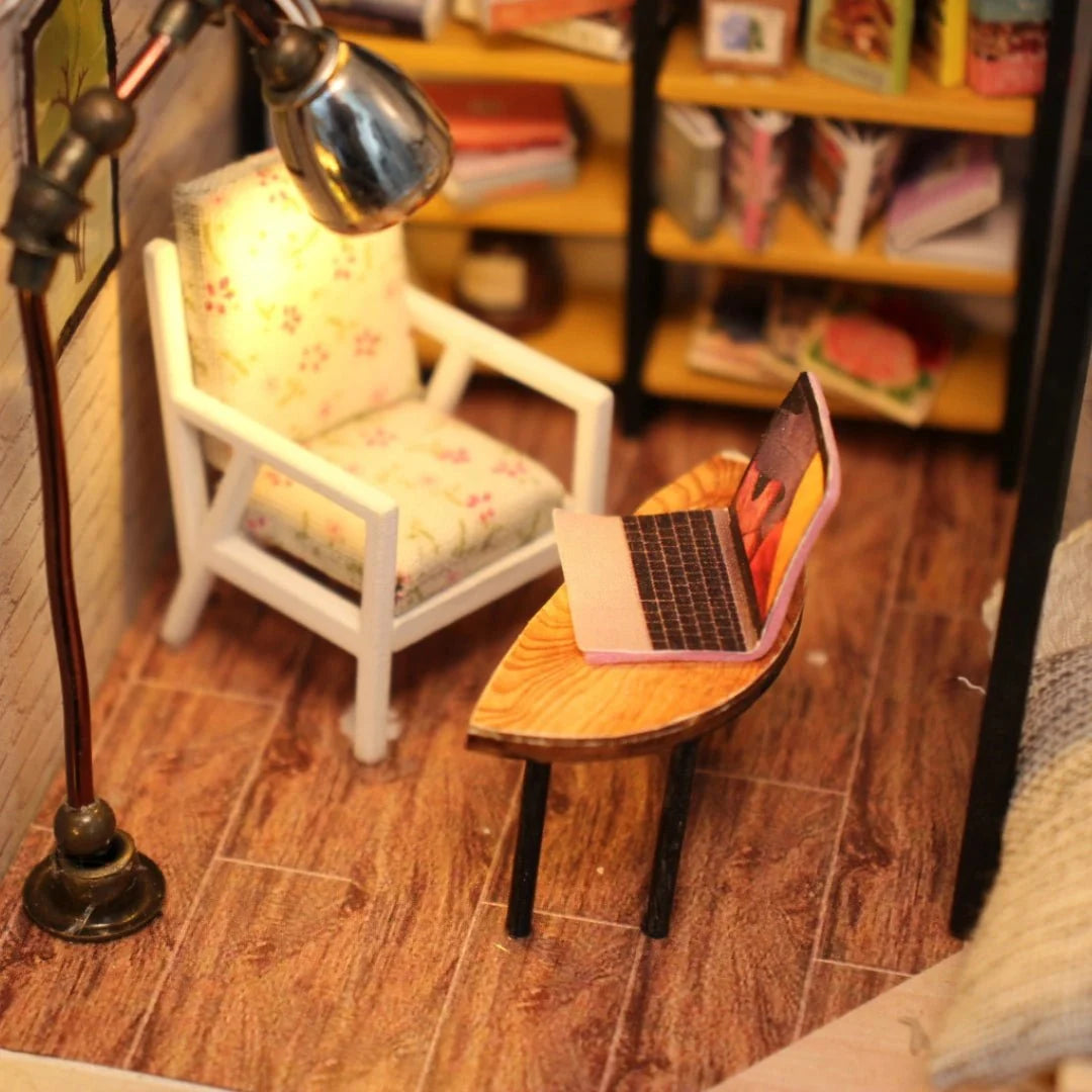 Modern Loft minyatür maket daire seti