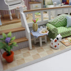 Sıcak Yuva minyatür maket loft seti