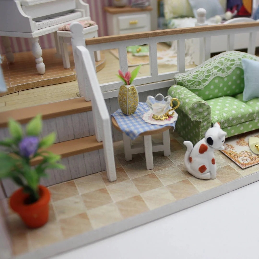 Sıcak Yuva minyatür maket loft seti