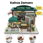 Kahve Zamanı minyatür maket - tamamlanmış görünüm