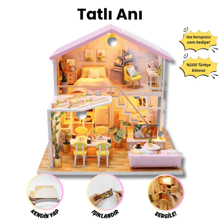 Tatlı Anı minyatür maket - tamamlanmış görünüm