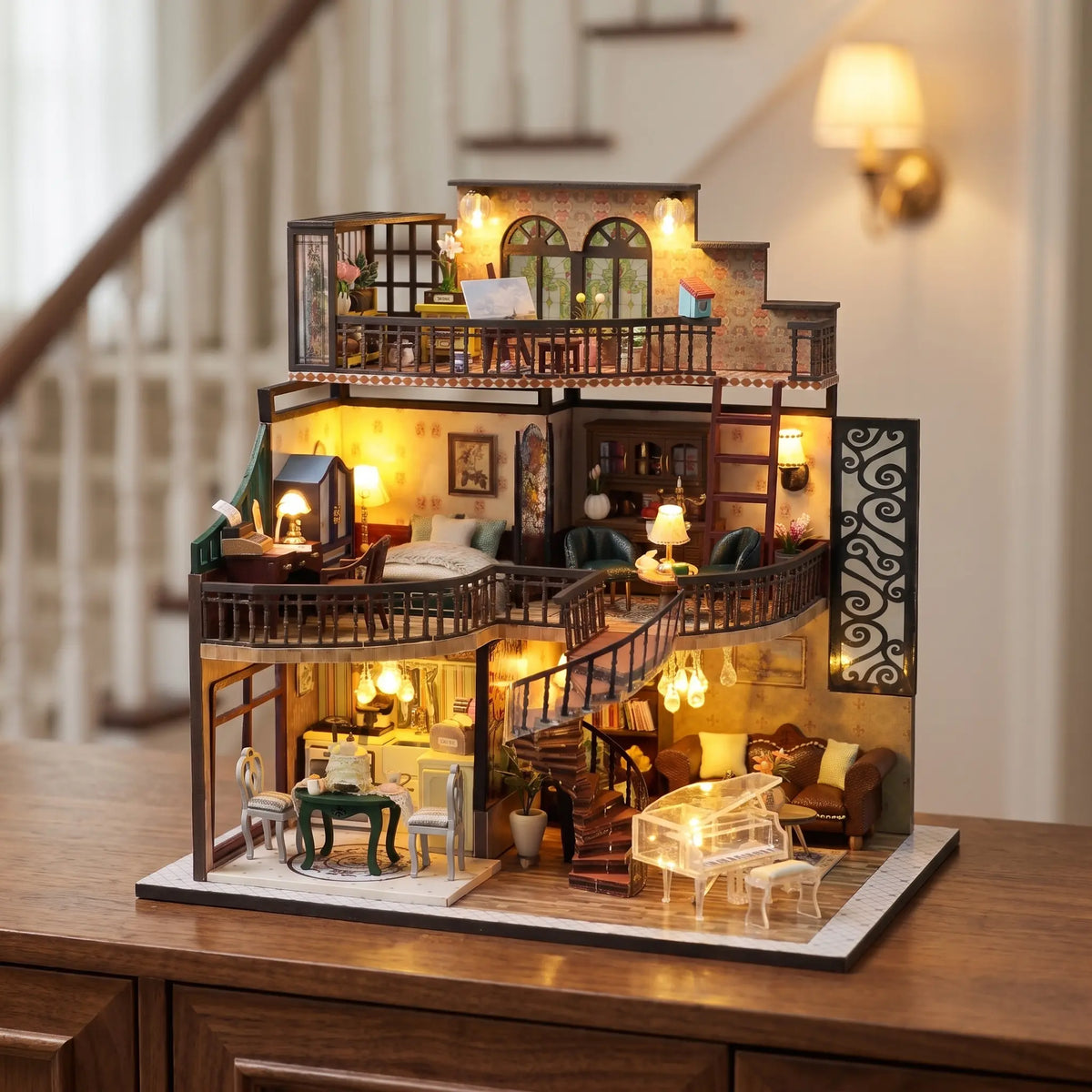 Hayal Konağı minyatür maket villa seti