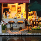 Kahve Zamanı minyatür maket - kurulum aşaması