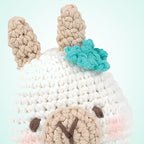 Amigurumi lama örgü dokusu detay