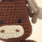 Amigurumi midilli örgü dokusu detay