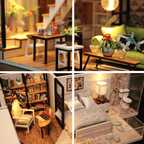 Modern Loft minyatür maket - 26,1x16,6x20,1 cm ürün ölçüsü