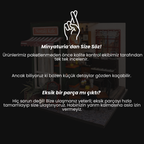 Nostalji Kafe minyatür maket - genel detay görünümü