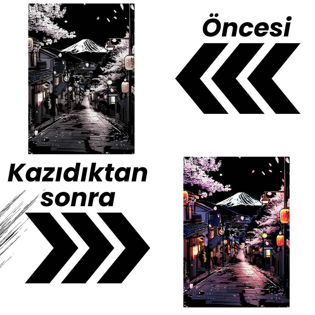 Sakura Geceleri 4'lü Set