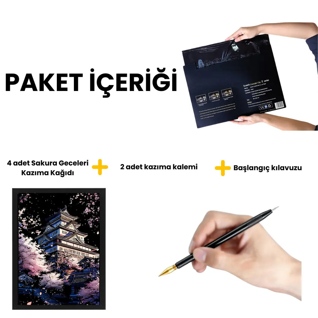 Sakura Geceleri 4'lü Set
