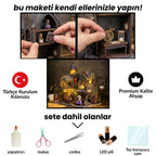 Sırlar Şatosu minyatür maket şato seti